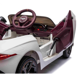 Elektrické autíčko Bentley Bacalar 12V,  biele