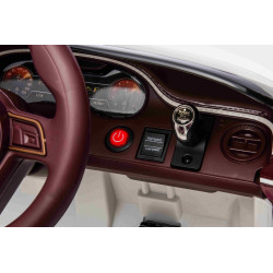 Elektrické autíčko Bentley Bacalar 12V,  biele