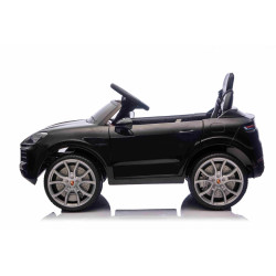 Elektrické autíčko Porsche Cayenne 12V s pohonom zadných kolies a licenciou (Jednomiestne),  čierne