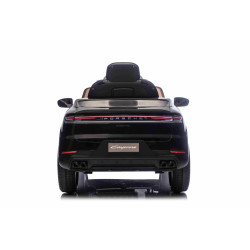 Elektrické autíčko Porsche Cayenne 12V s pohonom zadných kolies a licenciou (Jednomiestne),  čierne