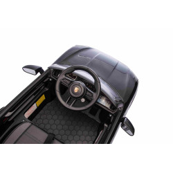 Elektrické autíčko Porsche Cayenne 12V s pohonom zadných kolies a licenciou (Jednomiestne),  čierne