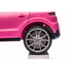 Elektrické autíčko Porsche Cayenne 12V s pohonom zadných kolies a licenciou (Jednomiestne),  ružové
