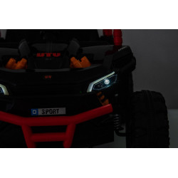 Elektrické autíčko UTV Small 12V,  čierny