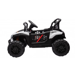Elektrické autíčko UTV Small 12V,  biely