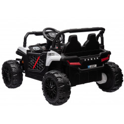 Elektrické autíčko UTV Small 12V,  biely