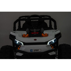 Elektrické autíčko UTV Small 12V,  biely