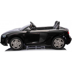 Elektrické autíčko Audi R8 SPYDER Dvojmiestne 24V,  čierne