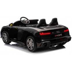Elektrické autíčko Audi R8 SPYDER Dvojmiestne 24V,  čierne
