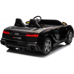 Elektrické autíčko Audi R8 SPYDER Dvojmiestne 24V,  čierne