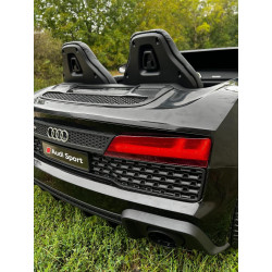 Elektrické autíčko Audi R8 SPYDER Dvojmiestne 24V,  čierne