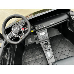 Elektrické autíčko Audi R8 SPYDER Dvojmiestne 24V,  čierne