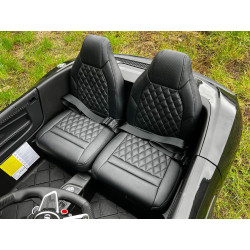 Elektrické autíčko Audi R8 SPYDER Dvojmiestne 24V,  čierne