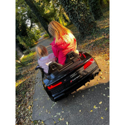 Elektrické autíčko Audi R8 SPYDER Dvojmiestne 24V,  čierne