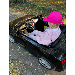 Elektrické autíčko Audi R8 SPYDER Dvojmiestne 24V,  čierne
