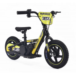 Detské elektrické odrážadlo RIRIBIKE RTX3 24V (12”),  žlté
