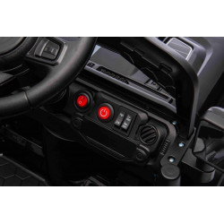 Elektrické autíčko OFFROAD NEW s pohonom zadných kolies,  čierne