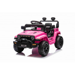 Elektrické autíčko OFFROAD NEW s pohonom zadných kolies,  ružové