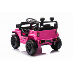 Elektrické autíčko OFFROAD NEW s pohonom zadných kolies,  ružové