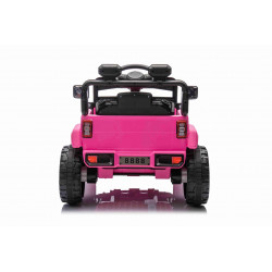 Elektrické autíčko OFFROAD NEW s pohonom zadných kolies,  ružové