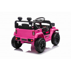 Elektrické autíčko OFFROAD NEW s pohonom zadných kolies,  ružové
