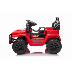Elektrické autíčko OFFROAD NEW s pohonom zadných kolies,  červené