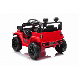 Elektrické autíčko OFFROAD NEW s pohonom zadných kolies,  červené