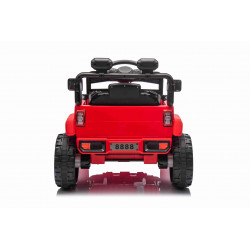 Elektrické autíčko OFFROAD NEW s pohonom zadných kolies,  červené