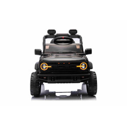 Elektrické autíčko Ford Bronco s pohonom zadných kolies s licenciou (Jednomiestne),  čierne