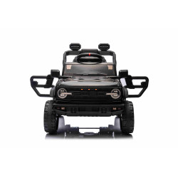 Elektrické autíčko Ford Bronco s pohonom zadných kolies s licenciou (Jednomiestne),  čierne
