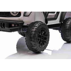 Elektrické autíčko Ford Bronco s pohonom zadných kolies s licenciou (Jednomiestne),  biele
