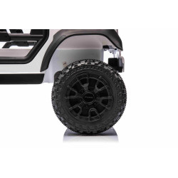 Elektrické autíčko Ford Bronco s pohonom zadných kolies s licenciou (Jednomiestne),  biele