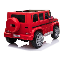 Elektrické autíčko Mercedes G500 12V,  červené