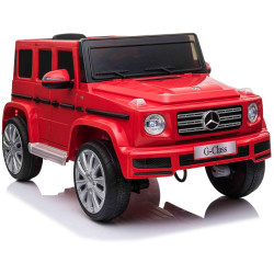 Elektrické autíčko Mercedes G500 12V,  červené