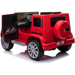 Elektrické autíčko Mercedes G500 12V,  červené