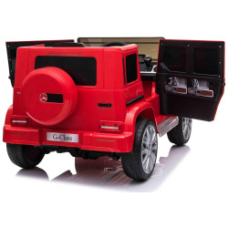 Elektrické autíčko Mercedes G500 12V,  červené