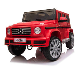 Elektrické autíčko Mercedes G500 12V,  červené