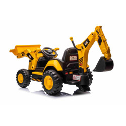Licencovaný elektrický Báger Caterpillar so svahovacou aj výkopovou lyžicou,  Jednomiestny
