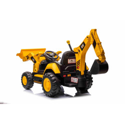 Licencovaný elektrický Báger Caterpillar so svahovacou aj výkopovou lyžicou,  Jednomiestny