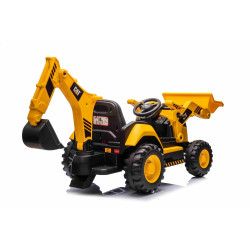 Licencovaný elektrický Báger Caterpillar so svahovacou aj výkopovou lyžicou,  Jednomiestny
