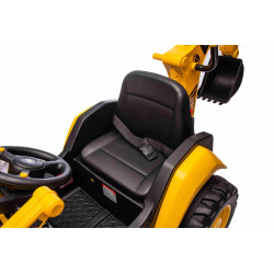 Licencovaný elektrický Báger Caterpillar so svahovacou aj výkopovou lyžicou,  Jednomiestny