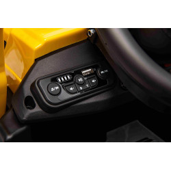 Licencovaný elektrický Báger Caterpillar so svahovacou aj výkopovou lyžicou,  Jednomiestny