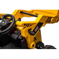 Licencovaný elektrický Báger Caterpillar so svahovacou aj výkopovou lyžicou,  Jednomiestny