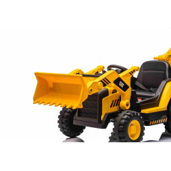 Licencovaný elektrický Báger Caterpillar so svahovacou aj výkopovou lyžicou,  Jednomiestny