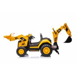 Licencovaný elektrický Báger Caterpillar so svahovacou aj výkopovou lyžicou,  Jednomiestny