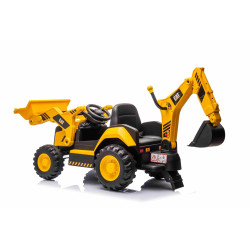 Licencovaný elektrický Báger Caterpillar so svahovacou aj výkopovou lyžicou,  Jednomiestny
