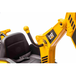 Licencovaný elektrický Báger Caterpillar so svahovacou aj výkopovou lyžicou,  Jednomiestny