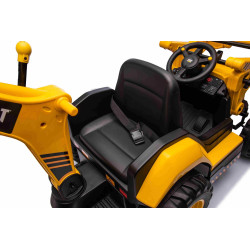 Licencovaný elektrický Báger Caterpillar so svahovacou aj výkopovou lyžicou,  Jednomiestny