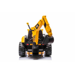 Licencovaný elektrický Báger Caterpillar so svahovacou aj výkopovou lyžicou,  Jednomiestny