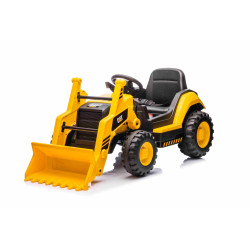 Licencovaný elektrický Báger Caterpillar so svahovacou lyžicou,  Jednomiestny