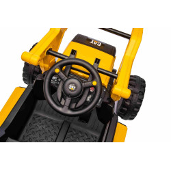 Licencovaný elektrický Báger Caterpillar so svahovacou lyžicou,  Jednomiestny